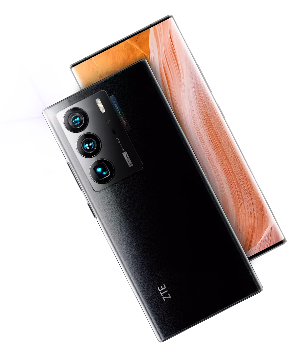  ZTE Axon 40 Ultra 5G - Teléfono inteligente desbloqueado con  tecnología UDC, pantalla AMOLED de 120 Hz de 6.8 pulgadas, cámara triple de  64 MP y batería de 5000 mAh, teléfono